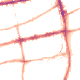 Night-time road noise heatmap for E2 0BZ