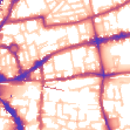 Daytime road noise heatmap for E2 6EF