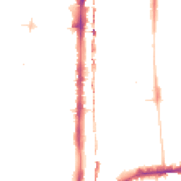 Night-time road noise heatmap for E2 8BF