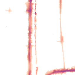 Night-time road noise heatmap for E2 8BU