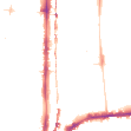 Night-time road noise heatmap for E2 8FZ