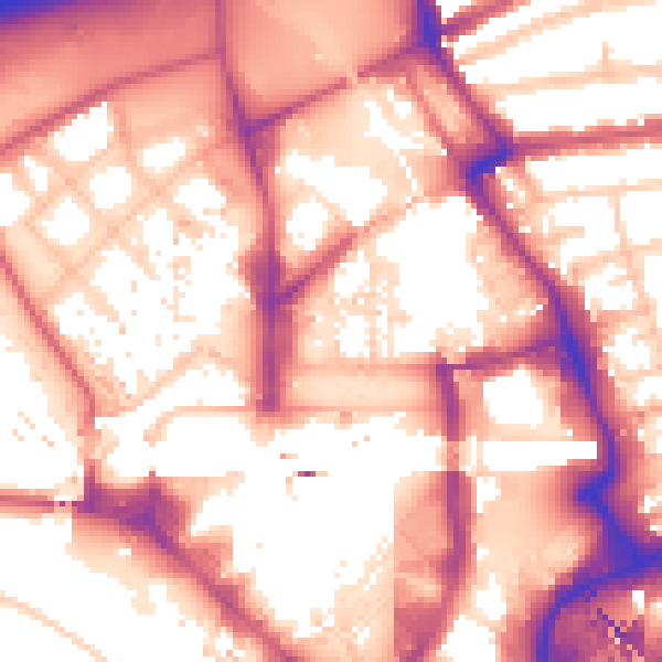 Daytime road noise heatmap for E20 1AG