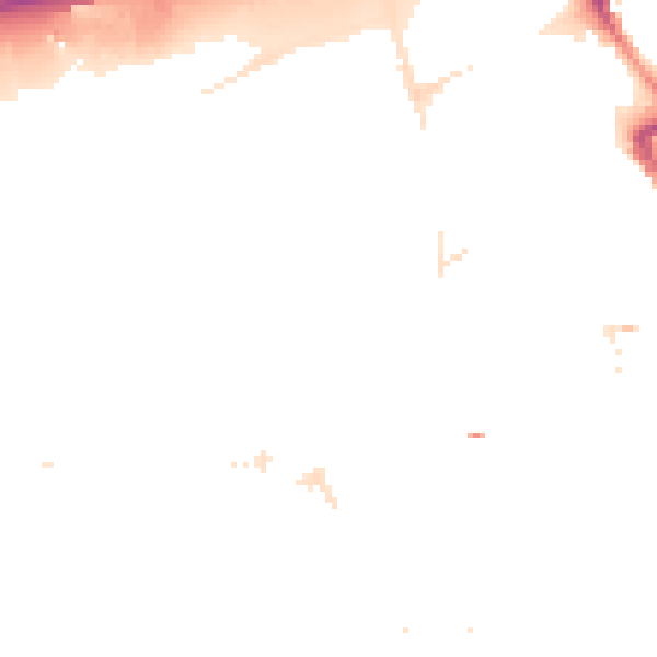 Night-time road noise heatmap for E20 1DP