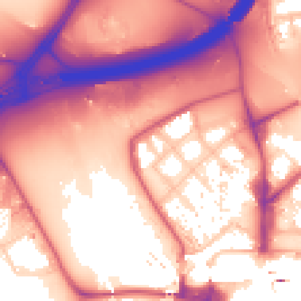 Daytime road noise heatmap for E20 1GU