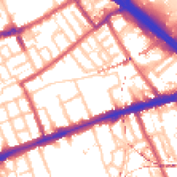 Daytime road noise heatmap for E3 2AG