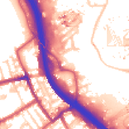 Daytime road noise heatmap for E3 2AL