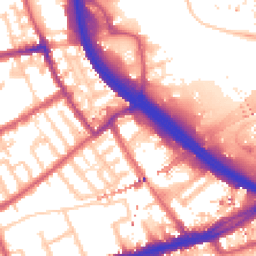 Daytime road noise heatmap for E3 2BF