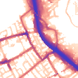 Daytime road noise heatmap for E3 2DF