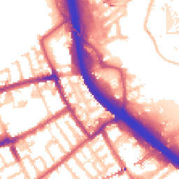 Daytime road noise heatmap for E3 2DH
