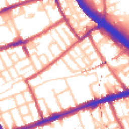 Daytime road noise heatmap for E3 2DS
