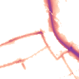 Night-time road noise heatmap for E3 2ER