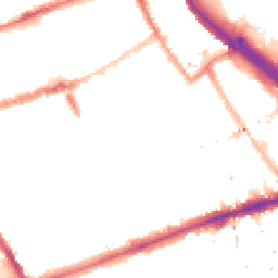 Night-time road noise heatmap for E3 2ES