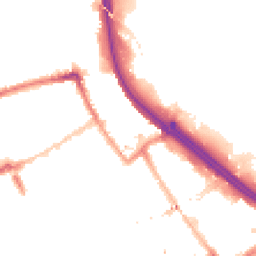 Night-time road noise heatmap for E3 2FF