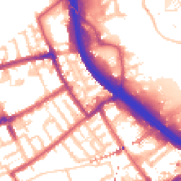 Daytime road noise heatmap for E3 2FJ