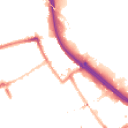 Night-time road noise heatmap for E3 2FJ