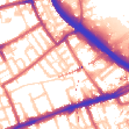 Daytime road noise heatmap for E3 2GU