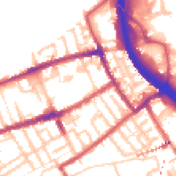 Daytime road noise heatmap for E3 2HD