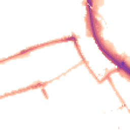 Night-time road noise heatmap for E3 2HD