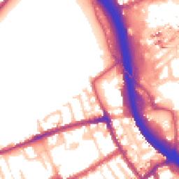 Daytime road noise heatmap for E3 2JN
