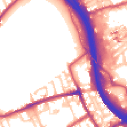 Daytime road noise heatmap for E3 2JU