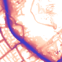 Daytime road noise heatmap for E3 2TT