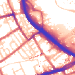Daytime road noise heatmap for E3 2ZE