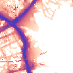 Daytime road noise heatmap for E3 3AF