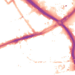 Night-time road noise heatmap for E3 3DX