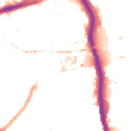 Night-time road noise heatmap for E3 3FJ
