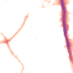 Night-time road noise heatmap for E3 3GY