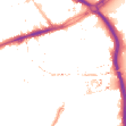 Night-time road noise heatmap for E3 3HP