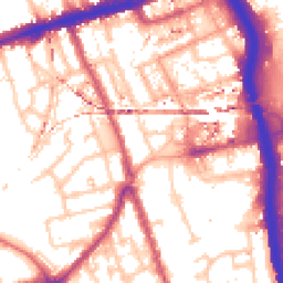 Daytime road noise heatmap for E3 3PD