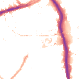Night-time road noise heatmap for E3 3PL