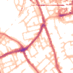 Daytime road noise heatmap for E3 3PN