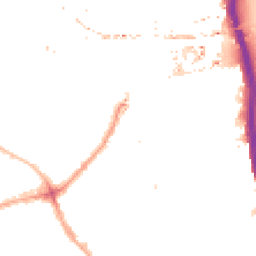 Night-time road noise heatmap for E3 3QJ