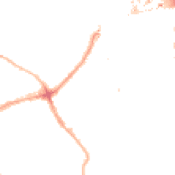 Night-time road noise heatmap for E3 3RS