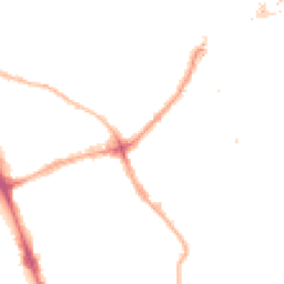 Night-time road noise heatmap for E3 3RY