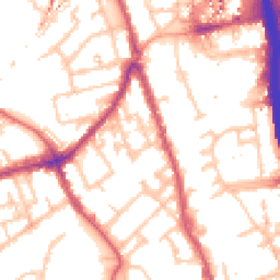 Daytime road noise heatmap for E3 3UX