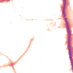 Night-time road noise heatmap for E3 3XS