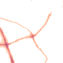 Night-time road noise heatmap for E3 4BA