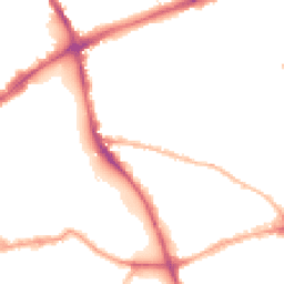 Night-time road noise heatmap for E3 4HJ
