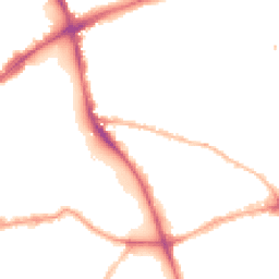 Night-time road noise heatmap for E3 4JD