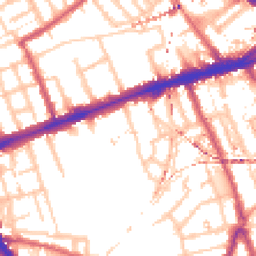 Daytime road noise heatmap for E3 4PT