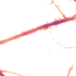 Night-time road noise heatmap for E3 4PT