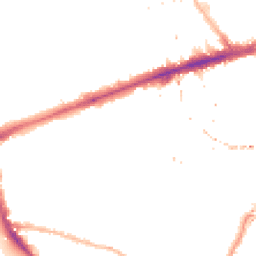 Night-time road noise heatmap for E3 4PZ