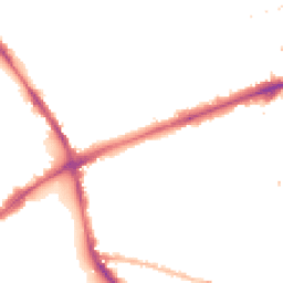 Night-time road noise heatmap for E3 4QD