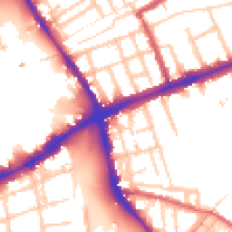 Daytime road noise heatmap for E3 4SS