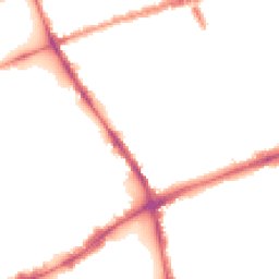 Night-time road noise heatmap for E3 5AS
