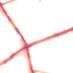 Night-time road noise heatmap for E3 5AY