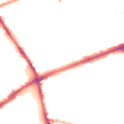 Night-time road noise heatmap for E3 5HN